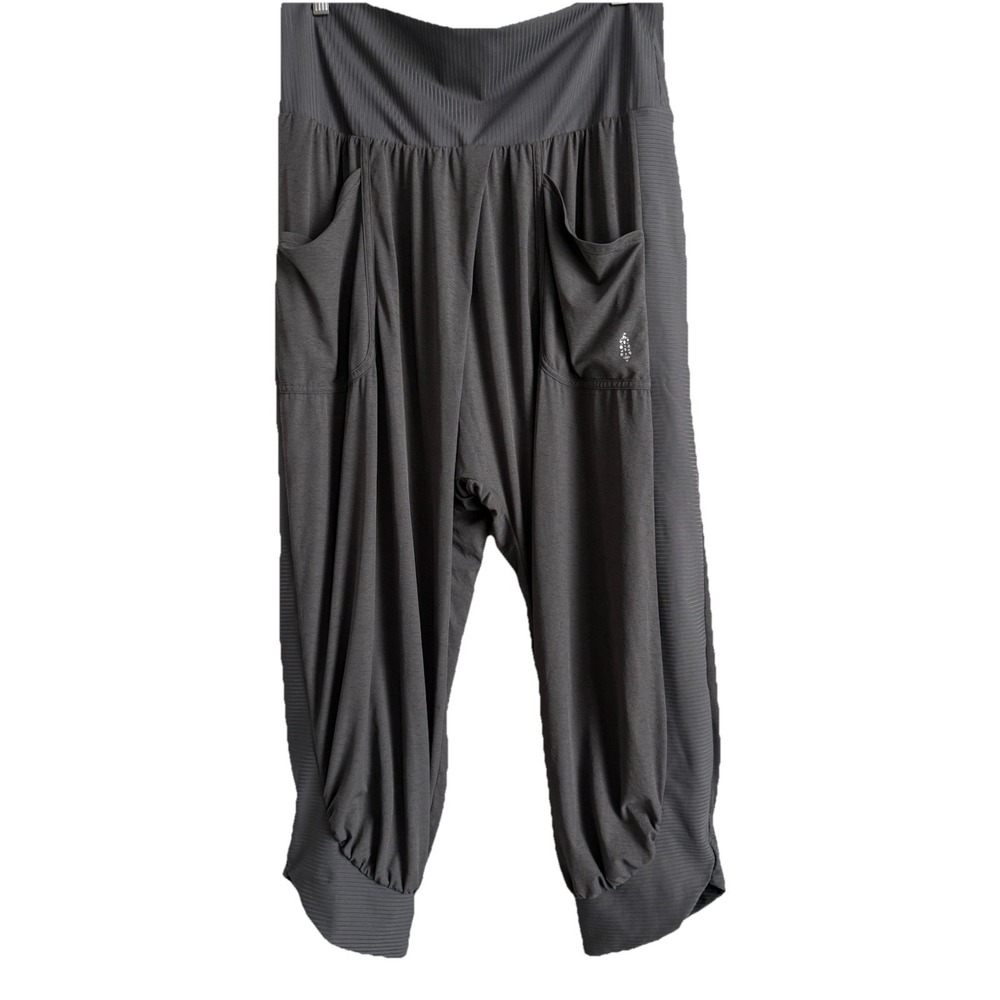 FP Movement by Free People Charcoal Harem Track Joggers